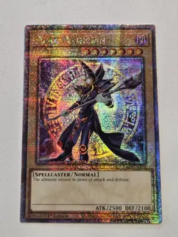 Dark Magician (8th Art) RA04-EN106 Quarter Century Secret Rare Yugioh Alt Art NM - Image 1