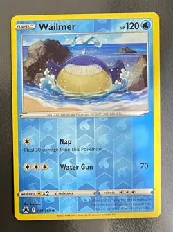 Wailmer 031/159 Reverse Holo Crown Zenith | LP | Pokemon Trading Card TCG - Image 1
