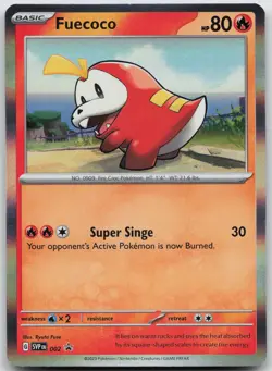 Fuecoco Promo SV: Scarlet & Violet Promo Cards 002 NM - Image 1