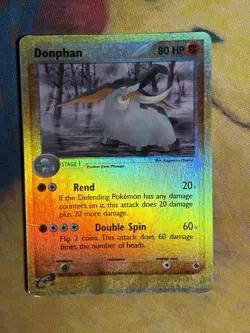 Donphan 17/109 Ex Ruby and Sapphire Reverse Holo Pokemon Card MP - Image 2