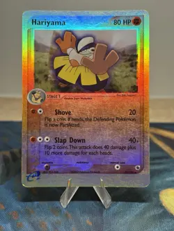 Hariyama 33/109 Ex Ruby and Sapphire Base Reverse Holo 2003 Pokemon Card - Image 1