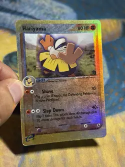 Hariyama 33/109 Ex Ruby and Sapphire Base Reverse Holo 2003 Pokemon Card - Image 3