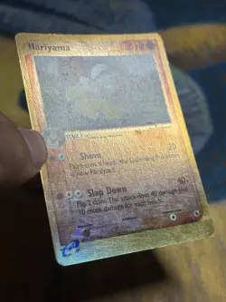 Hariyama 33/109 Ex Ruby and Sapphire Base Reverse Holo 2003 Pokemon Card - Image 4