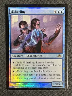 MTG Magic the Gathering FOIL Aetherling Dragon's Maze Card 11/156 NM - Image 1