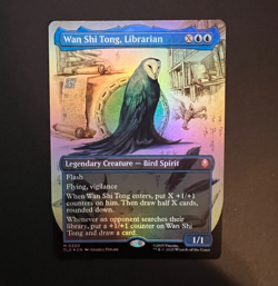 Avatar MTG Wan Shi Tong, Librarian. TLA 0320 M - NM Borderless FOIL. - Image 1
