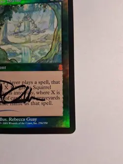 Nantuko Shrine- Odyssey- Magic The Gather Lp Autographed - Image 5