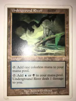 Underground River 7th Edition Regular MTG LP - Image 1