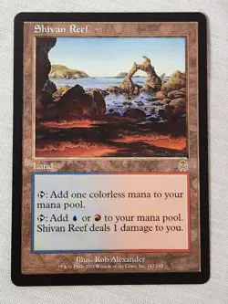 NM Shivan Reef Apocalypse Mtg Magic the Gathering - Image 1