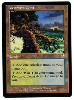 Yavimaya Coast - MTG (SP Quality) - Apocalypse - See pics/scans! - Image 1