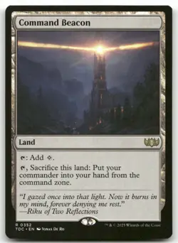 Command Beacon #352 MTG Tarkir Dragonstorm TDC NM X1 - Image 1