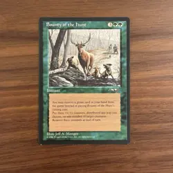 Bounty of the Hunt NM Alliances 1996 Magic the Gathering Card MTG TCG - Image 1