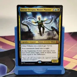 Doctor Octopus, Master Planner MTG Marvel Spiderman Regular Mythic Rare #0128 - Image 1