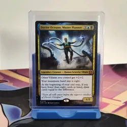 Doctor Octopus, Master Planner MTG Marvel Spiderman Regular Mythic Rare #0128 - Image 3