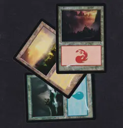 MTG Foil Lands x3 Retro Innistrad Remaster Magic the Gathering ENG Near Mint NM - Image 1