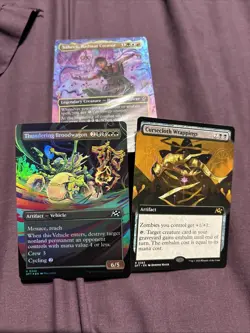 Mtg Aetherdrift Saheeli Commander deck + 2 Borders foil cards - Image 3
