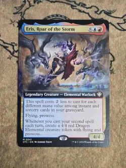 Eris, Roar of the Storm (Extended Art) 41 Commander: Outlaws of Thunder Junction - Image 1