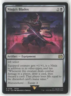 Ninja's Blades R FINAL FANTASY 108 NM - Image 1