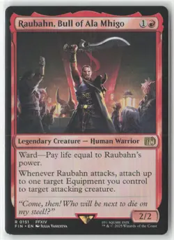 Raubahn, Bull of Ala Mhigo R FINAL FANTASY 151 NM - Image 1