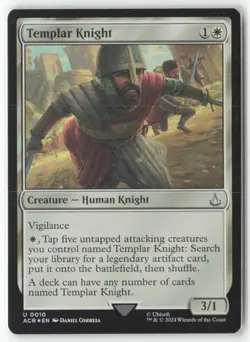 Templar Knight U Universes Beyond: Assassin's Creed 10 LP - Image 1