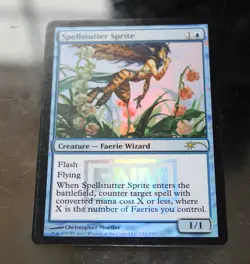 Spellstutter Sprite NM FOIL FNM Promo MTG - Image 1