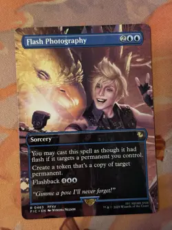 MTG Flash Photography (Borderless) Non-Foil #0463 - Final Fantasy - Image 1