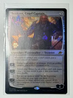 Tezzeret, Cruel Captain - Edge of Eternities Prerelease 2025 MTG NM - Image 1