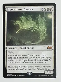 Moonshaker Cavalry - Wilds of Eldraine (WOE) - [NM] MTG - Image 1