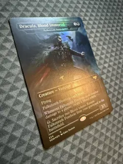 MTG Dracula, Blood Immortal #334 Foil Rare Innistrad: Crimson Vow (VOW) - Image 2