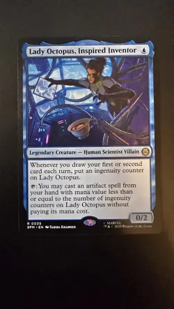 Lady Octopus, Inspired Inventor R Marvel's Spider-Man 35 NM - Image 1