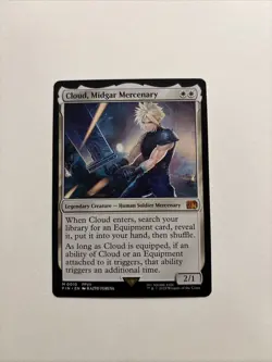 Cloud, Midgar Mercenary M 0010 FIN MTG NM - Image 1