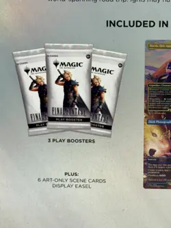 Magic: The Gathering ~ Final Fantasy XV Scene Box ~ "Camp Comrades" *SEALED~NEW* - Image 5