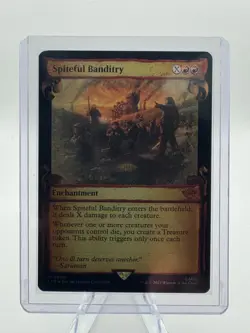 Near Mint Foil Spiteful Banditry (Showcase Scrolls) LTR 600 - Image 1