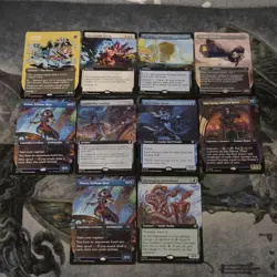 MTG Aetherdrift• Borderless Rares Mix Lot ▪ 10 - Image 1