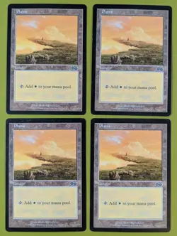Plains (333) x4 Urza's Saga 4x Playset Magic the Gathering MTG - Image 1