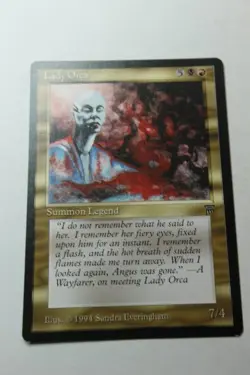 MTG Lady Orca x1- -Legends-Lightly Played - Image 1