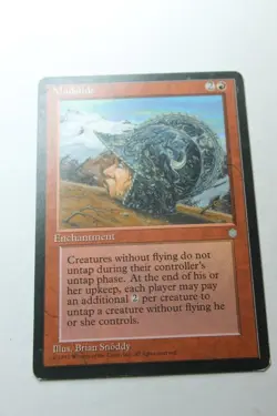 MTG Mudslide x1- -Ice Age-Lightly Played - Image 1
