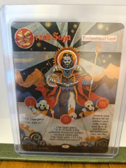 URZA'S SAGA HALO FOIL MTG MAGIC THE GATHERING SECRET LAIR ENCYCLOPEIDA + 3 URZAS - Image 1