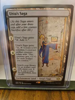 URZA'S SAGA HALO FOIL MTG MAGIC THE GATHERING SECRET LAIR ENCYCLOPEIDA + 3 URZAS - Image 3