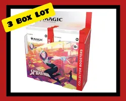 3x New Sealed MTG Magic The Gathering Marvel Spider-Man Collector Booster Box x3 - Image 2