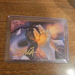 The Soul Stone Art Card (Gold-Stamped Signature) Art Series: Marvel's Spider-Man - Image 1