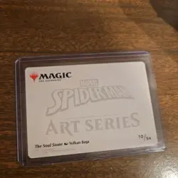 The Soul Stone Art Card (Gold-Stamped Signature) Art Series: Marvel's Spider-Man - Image 2