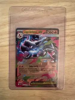 Pokemon TCG: Phantasmal Flames - Mega Charizard X ex (013/094) Double Rare Holo - Image 1