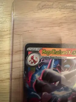 Pokemon TCG: Phantasmal Flames - Mega Charizard X ex (013/094) Double Rare Holo - Image 2