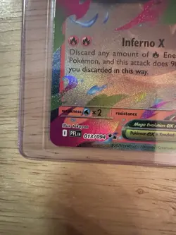 Pokemon TCG: Phantasmal Flames - Mega Charizard X ex (013/094) Double Rare Holo - Image 5