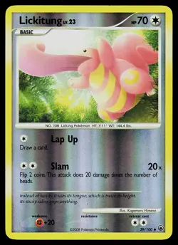 Pokemon Card - Lickitung Majestic Dawn 39/100 Uncommon Reverse Holo - Image 1