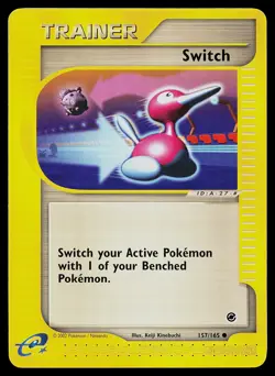 Pokemon Card - Switch Expedition 157/165 Common - Image 1
