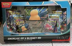 Pokemon Trading Card Game Snorlax ex and Blissey ex Special Collection Box - Image 1