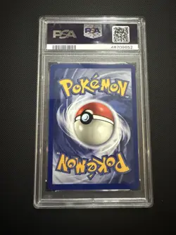 Pokemon TCG Omanyte Card 52/62 Fossil, 1st Edition, Regular Psa 8 - Image 2