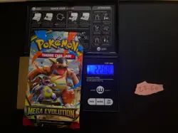 22.60g VERY HEAVY Mega Evolution Pokemon Sealed Booster Pack New SIR/HRU - Image 1