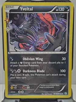 Pokemon TCG Yveltal RC16/RC32 Generations Radiant Collection Reverse Holo -NM - Image 1